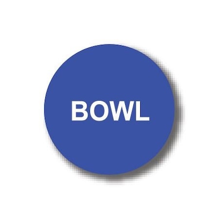 Ergomat 12in CIRCLE SIGNS - Bowl DSV-SIGN 144 #1681 -UEN